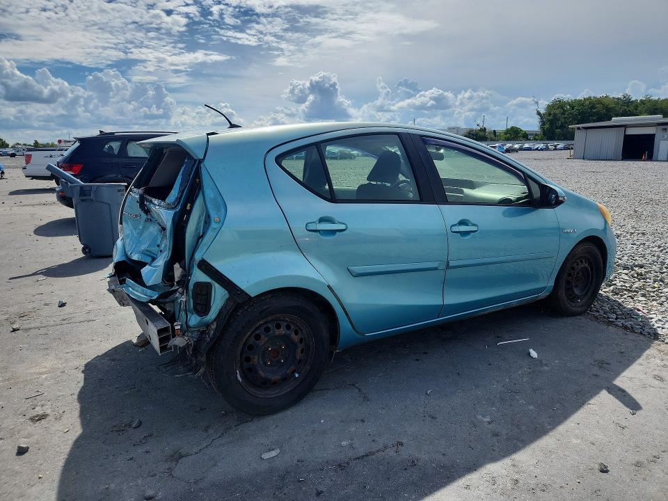 Продаж на аукціоні авто 2012 Toyota Prius C, vin: JTDKDTB37C1009850, номер лоту: 71714076