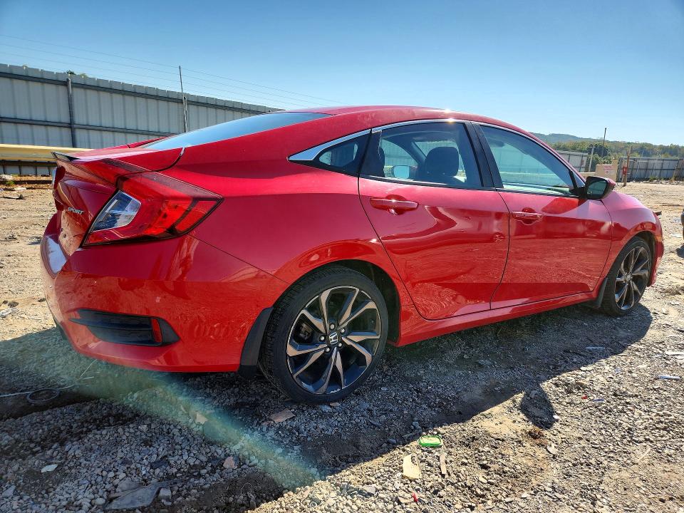 72894916 :رقم المزاد ، 2HGFC2E87LH526932 vin ، 2020 Honda Civic مزاد بيع
