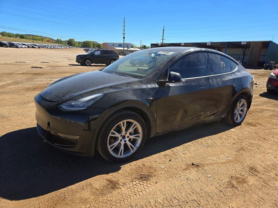 Продажа на аукционе авто 2020 Tesla Model Y, vin: 5YJYGDEE7LF050863, номер лота: 72753666