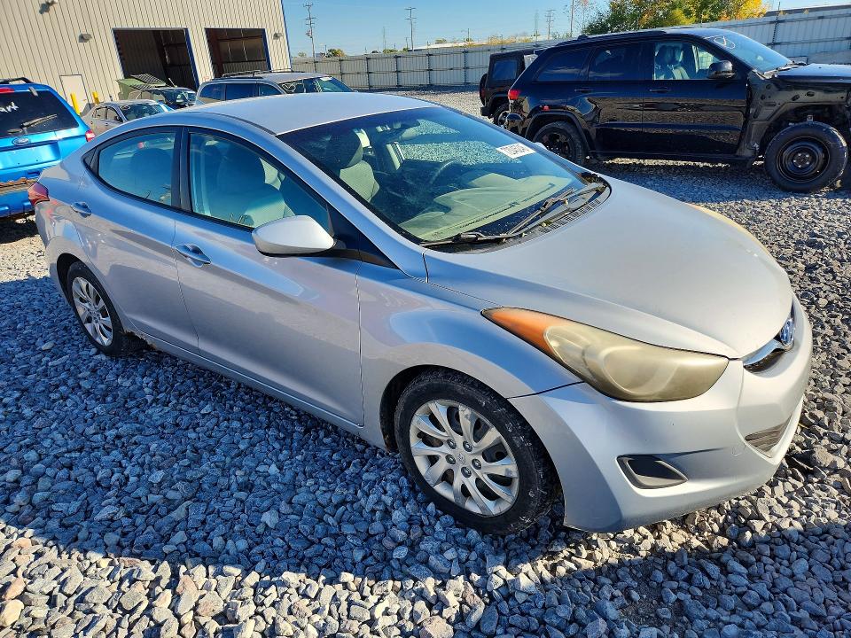 2011 Hyundai Elantra მანქანა იყიდება აუქციონზე, vin: 5NPDH4AE1BH058796, აუქციონის ნომერი: 72045246