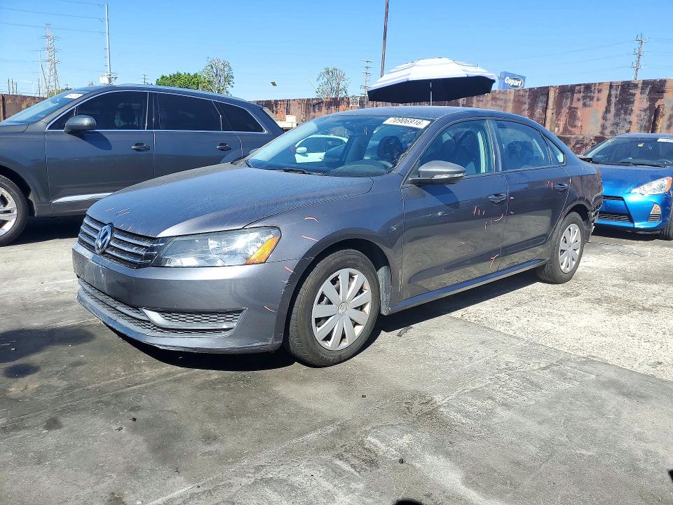 Auction sale of the 2012 Volkswagen Passat, vin: 1VWAP7A32CC032479, lot number: 70906916