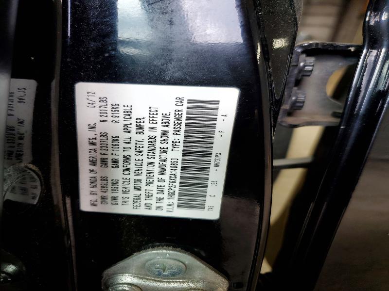 Aukcja sprzedaży 2012 Honda Accord, vin: 1HGCP2F6XCA140850, numer aukcji: 71894366