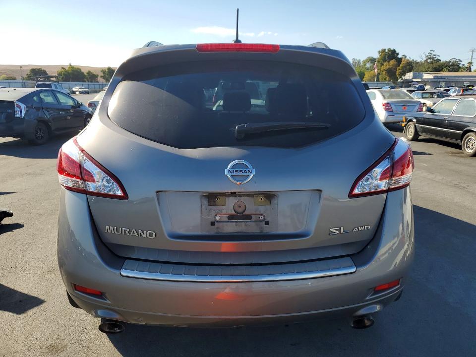 2011 Nissan Murano მანქანა იყიდება აუქციონზე, vin: JN8AZ1MW6BW181155, აუქციონის ნომერი: 71504576