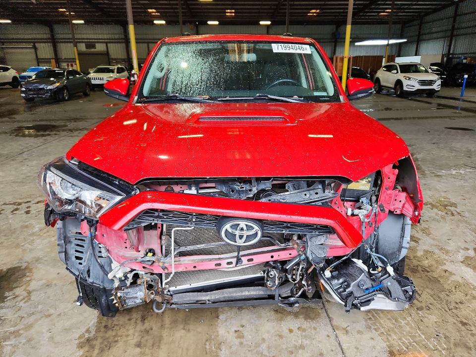 2018 Toyota 4runner მანქანა იყიდება აუქციონზე, vin: JTEBU5JR0J5488325, აუქციონის ნომერი: 71994046