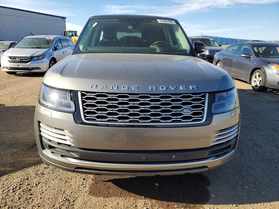 2018 Land Rover Range Rover მანქანა იყიდება აუქციონზე, vin: SALGV5RE9JA509620, აუქციონის ნომერი: 70380466