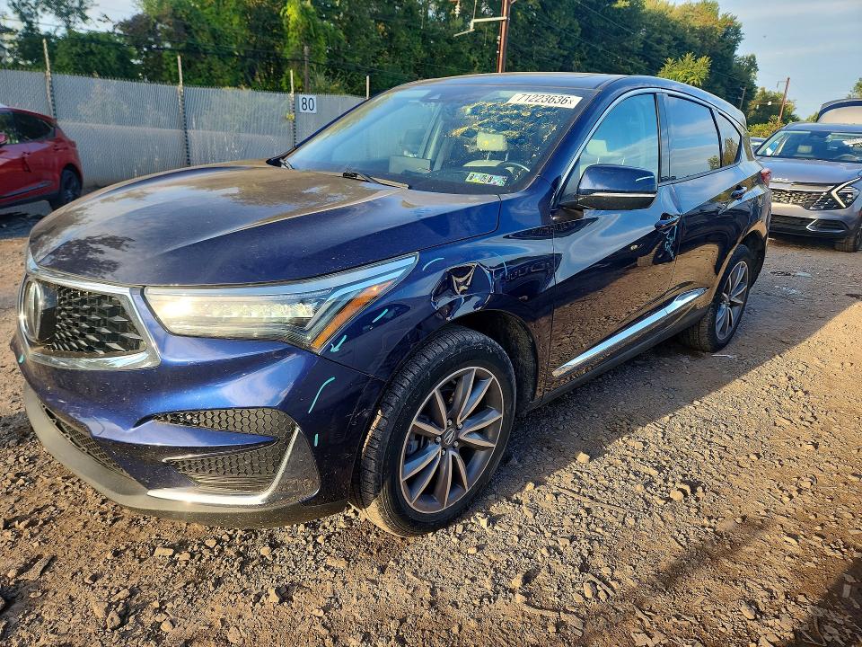 Продажа на аукционе авто 2020 Acura Rdx, vin: 5J8TC2H50LL038526, номер лота: 71223636