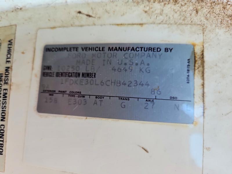 Продажа на аукционе авто 1982 Ford Tioga, vin: 1FDKE30L6CHB42344, номер лота: 71283686