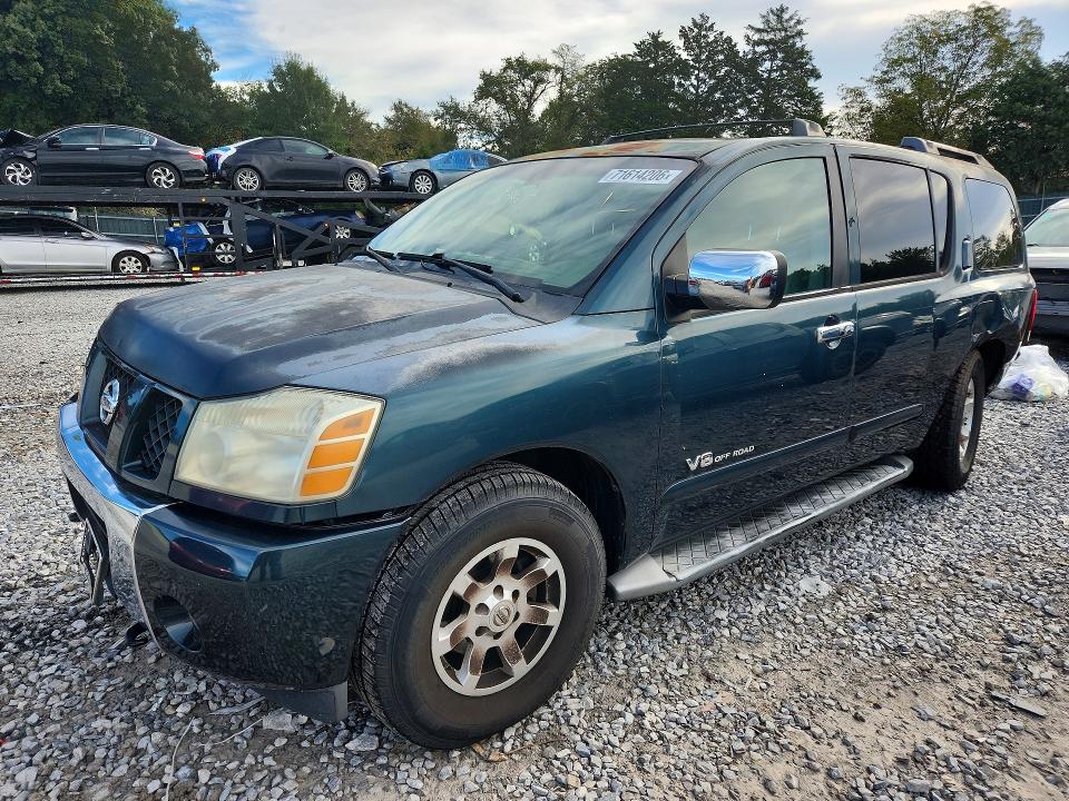 71614206 :رقم المزاد ، 5N1AA08B75N740156 vin ، 2005 Nissan Armada مزاد بيع