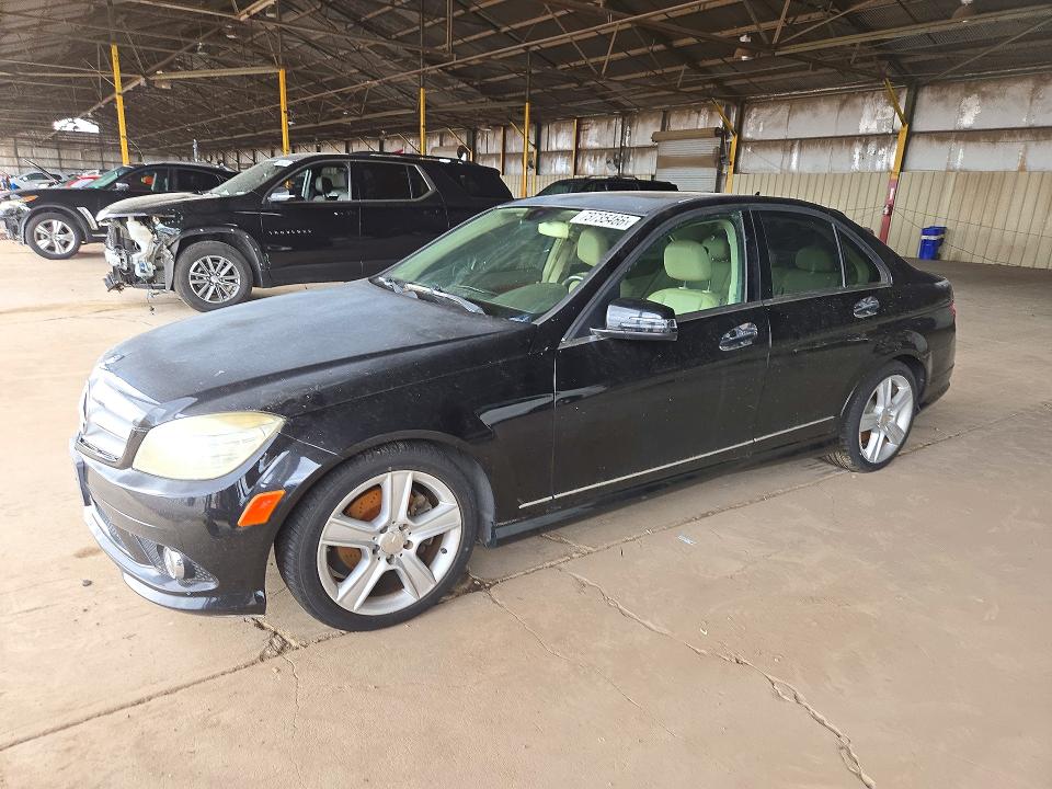 2010 Mercedes-benz C მანქანა იყიდება აუქციონზე, vin: WDDGF5EB0AR108478, აუქციონის ნომერი: 73735466