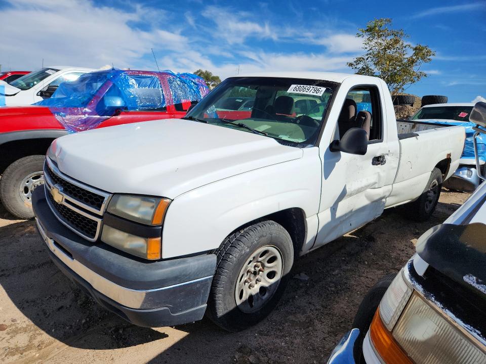68069796 :رقم المزاد ، 1GCEC14V46E260616 vin ، 2006 Chevrolet Silverado مزاد بيع