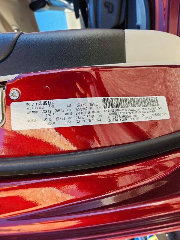 2017 Chrysler Pacifica მანქანა იყიდება აუქციონზე, vin: 2C4RC1BG0HR509246, აუქციონის ნომერი: 72013286