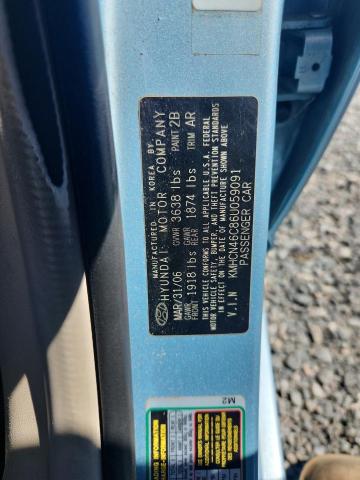 Продаж на аукціоні авто 2006 Hyundai Accent, vin: KMHCN46C86U059091, номер лоту: 72025696
