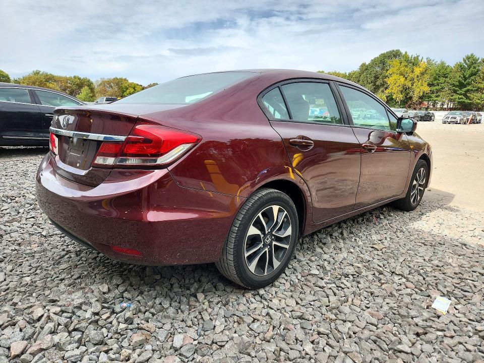 Продажа на аукционе авто 2015 Honda Civic, vin: 19XFB2F80FE111113, номер лота: 72151596
