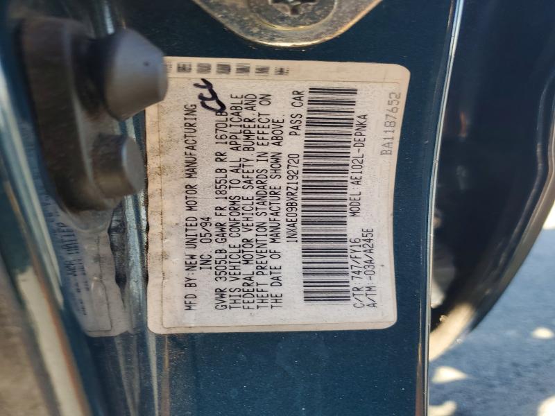 Auction sale of the 1994 Toyota Corolla, vin: 1NXAE09BXRZ192720, lot number: 71805416