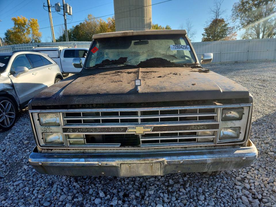 Aukcja sprzedaży 1985 Chevrolet C20, vin: 2GCGC24J4F1132518, numer aukcji: 72804256