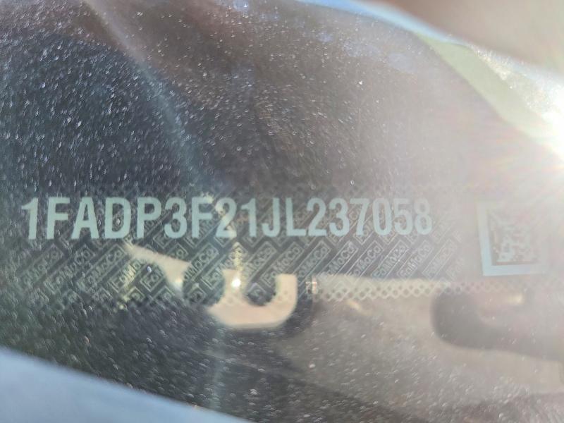 Продажа на аукционе авто 2018 Ford Focus, vin: 1FADP3F21JL237058, номер лота: 71736596