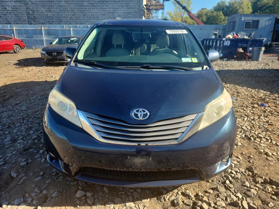 Aukcja sprzedaży 2011 Toyota Sienna, vin: 5TDYK3DC0BS167137, numer aukcji: 72009766