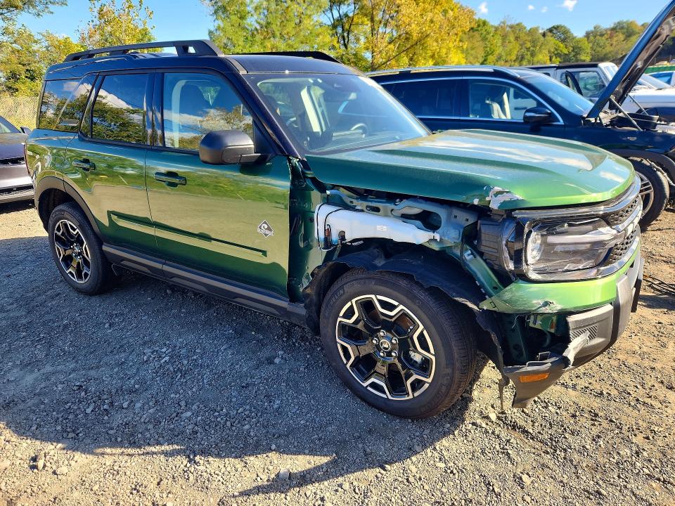 2025 Ford Bronco Sport მანქანა იყიდება აუქციონზე, vin: 3FMCR9CNXSRF41991, აუქციონის ნომერი: 71956036