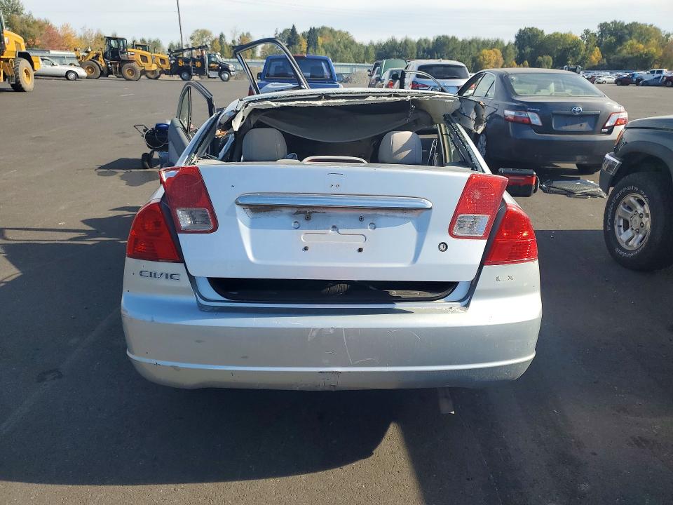 2003 Honda Civic მანქანა იყიდება აუქციონზე, vin: 1HGES16583L002785, აუქციონის ნომერი: 73094236