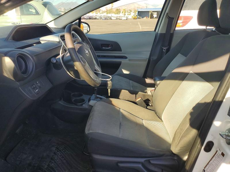 2012 Toyota Prius C მანქანა იყიდება აუქციონზე, vin: JTDKDTB37C1015681, აუქციონის ნომერი: 71772316