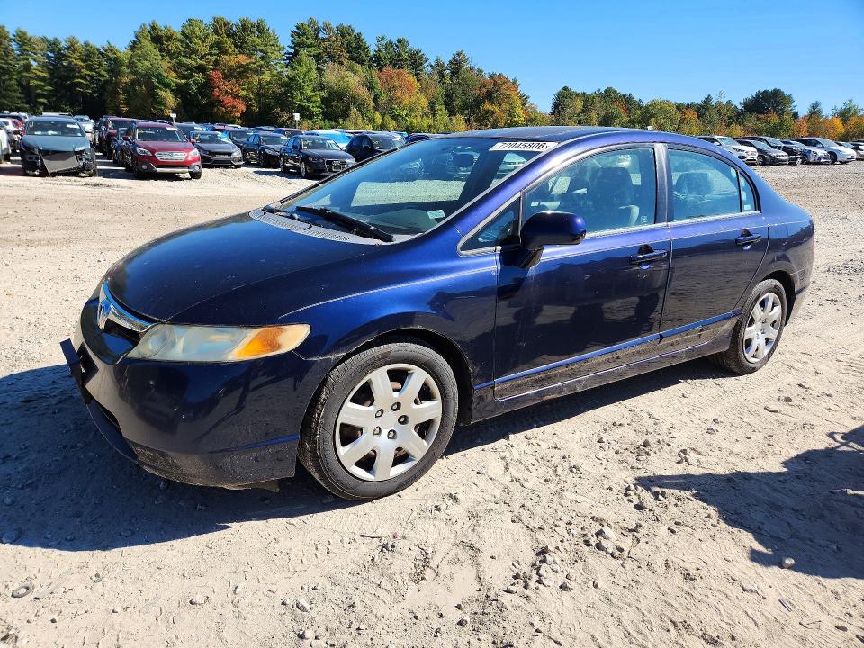 72045806 :رقم المزاد ، 2HGFA16598H526488 vin ، 2008 Honda Civic مزاد بيع