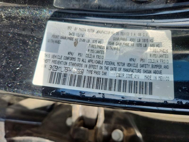 Продажа на аукционе авто 2015 Mazda 3, vin: 3MZBM1L76FM181989, номер лота: 71603776