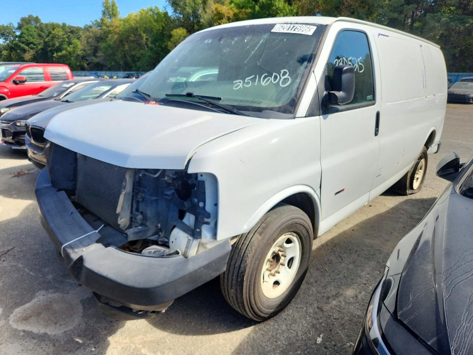 Aukcja sprzedaży 2019 Chevrolet Express 2500, vin: 1GCWGAF19K1251608, numer aukcji: 62017596