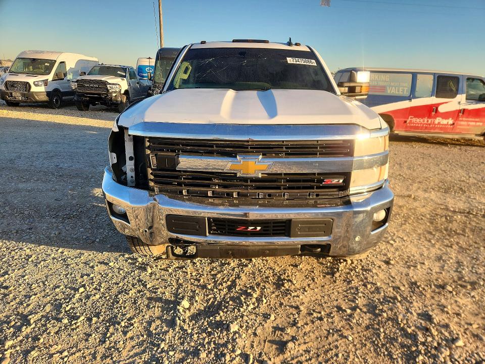 73475086 :رقم المزاد ، 1GC4K0E81FF676246 vin ، 2015 Chevrolet Silverado مزاد بيع
