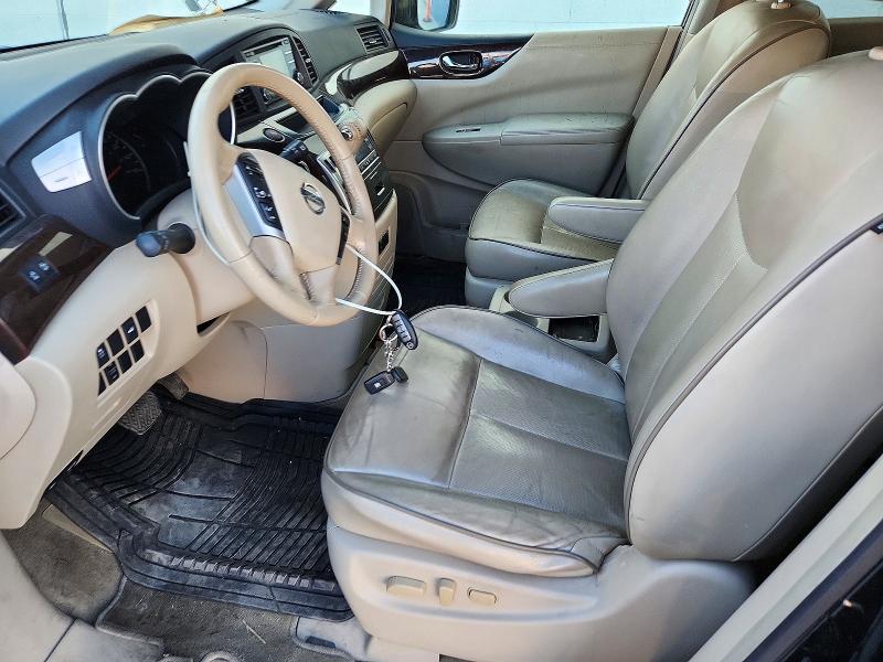 2012 Nissan Quest მანქანა იყიდება აუქციონზე, vin: JN8AE2KP3C9036832, აუქციონის ნომერი: 74080676