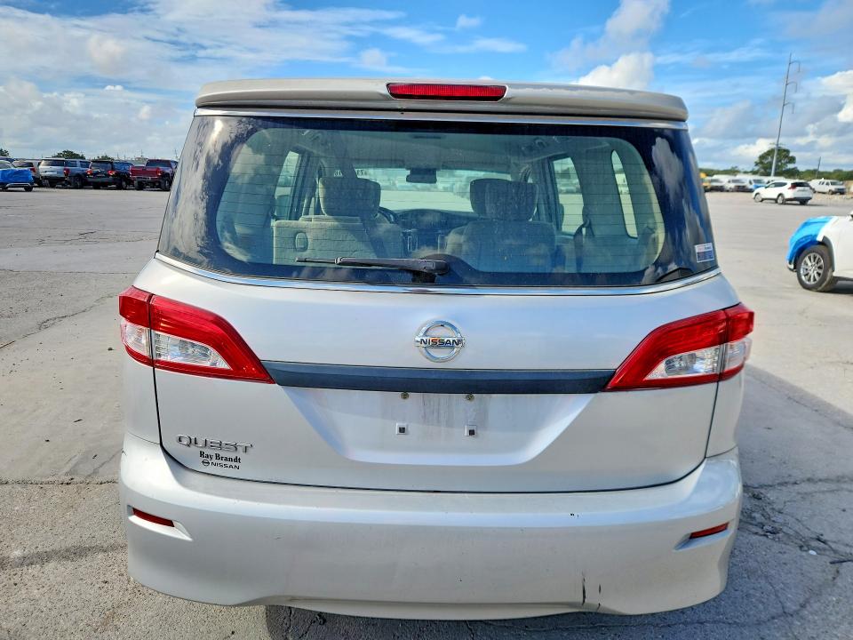 2014 Nissan Quest მანქანა იყიდება აუქციონზე, vin: JN8AE2KP2E9101916, აუქციონის ნომერი: 71425816