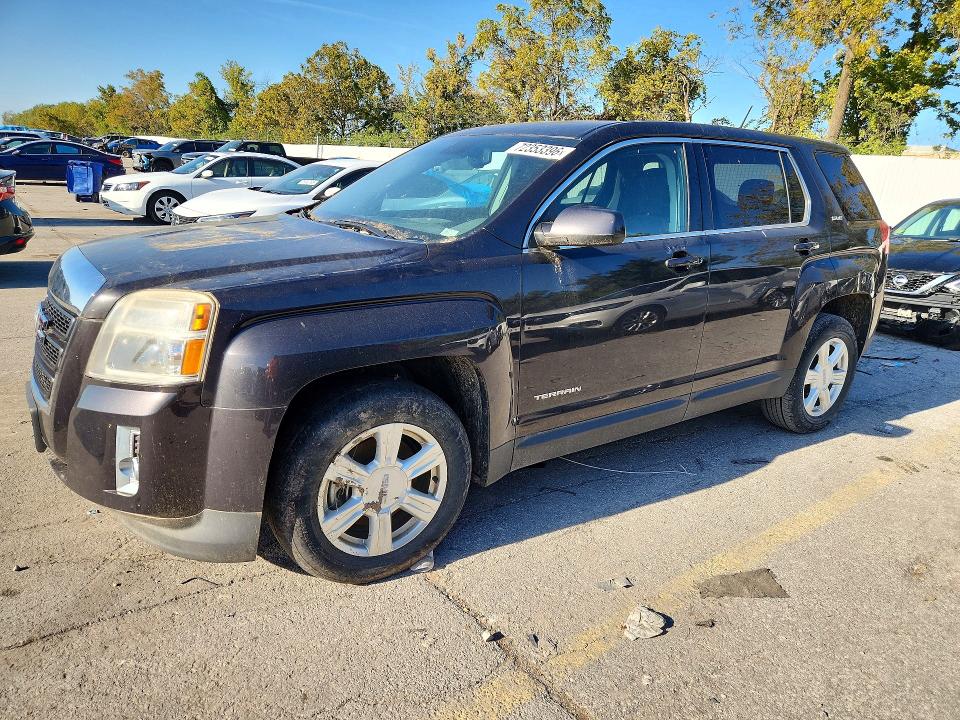 72353396 :رقم المزاد ، 2GKALMEK0E6381980 vin ، 2014 Gmc Terrain مزاد بيع