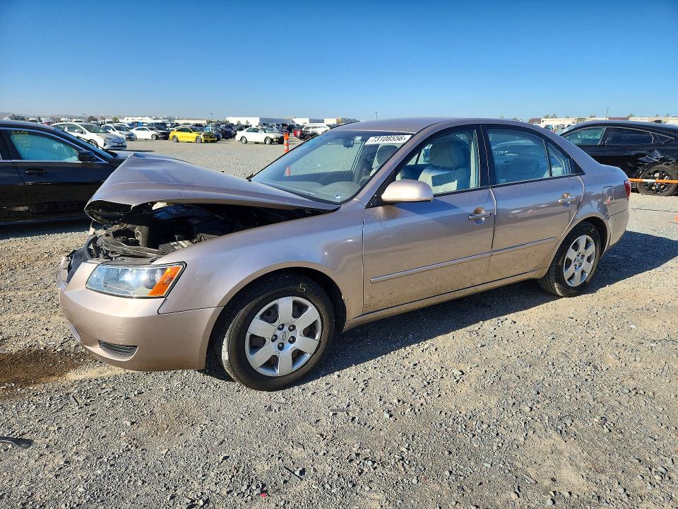 Auction sale of the 2007 Hyundai Sonata, vin: 5NPET46C77H189958, lot number: 73108556