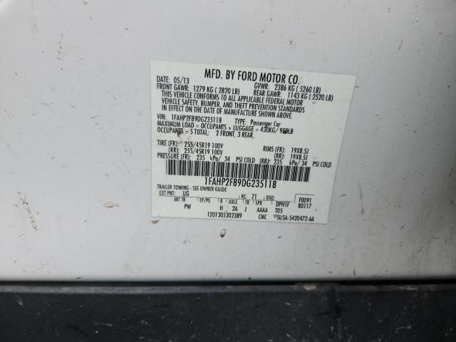 Продаж на аукціоні авто 2013 Ford Taurus, vin: 1FAHP2F89DG235118, номер лоту: 70924756