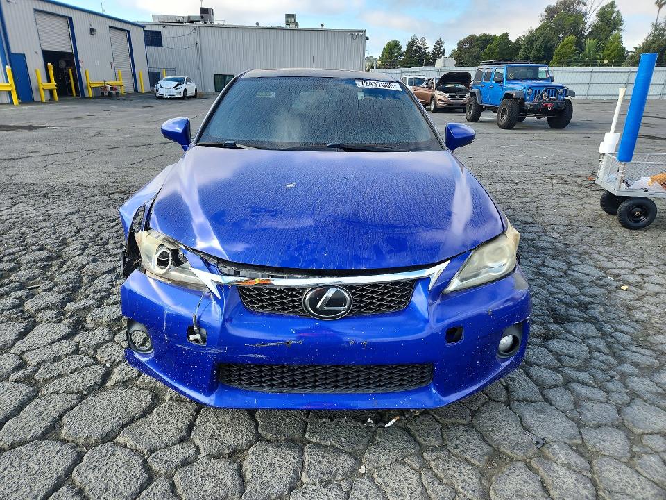 2013 Lexus Ct მანქანა იყიდება აუქციონზე, vin: JTHKD5BH5D2153026, აუქციონის ნომერი: 72437086
