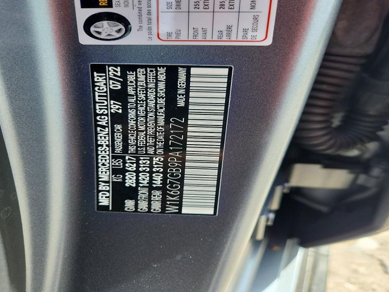 Продаж на аукціоні авто 2023 Mercedes-benz S, vin: W1K6G7GB9PA172172, номер лоту: 70993386
