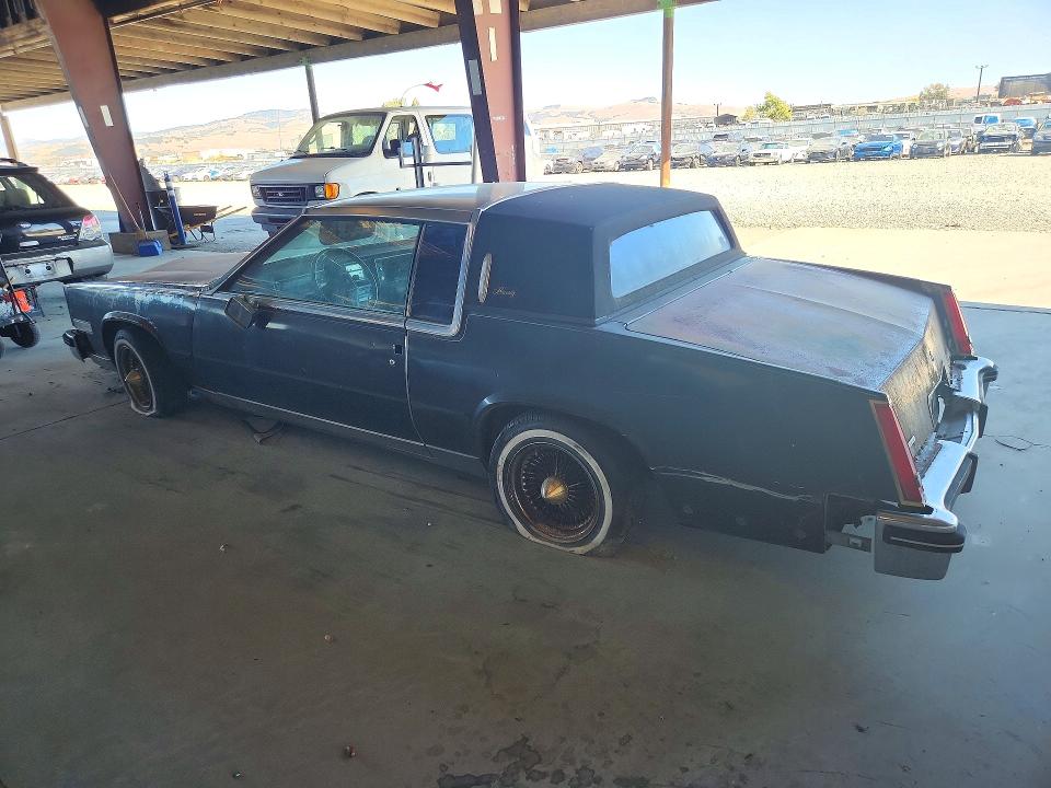 1985 Cadillac Eldorado მანქანა იყიდება აუქციონზე, vin: 1G6EL5782FE602080, აუქციონის ნომერი: 72043326