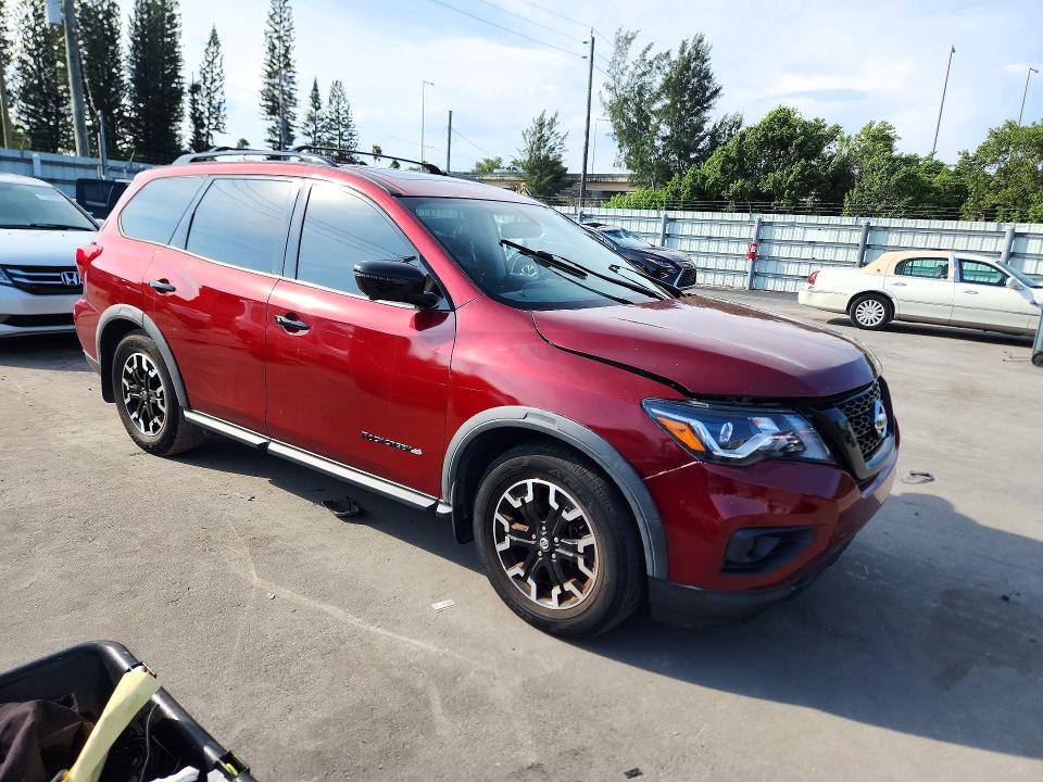 2020 Nissan Pathfinder მანქანა იყიდება აუქციონზე, vin: 5N1DR2CM4LC626232, აუქციონის ნომერი: 72200176