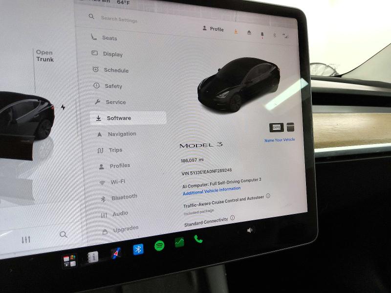 Продажа на аукционе авто 2022 Tesla Model 3, vin: 5YJ3E1EA0NF289248, номер лота: 71308676