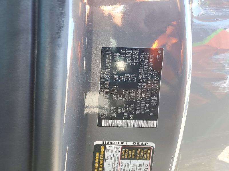 Продажа на аукционе авто 2024 Hyundai Santa Fe, vin: 5NMP1DGL0RH064877, номер лота: 71984026