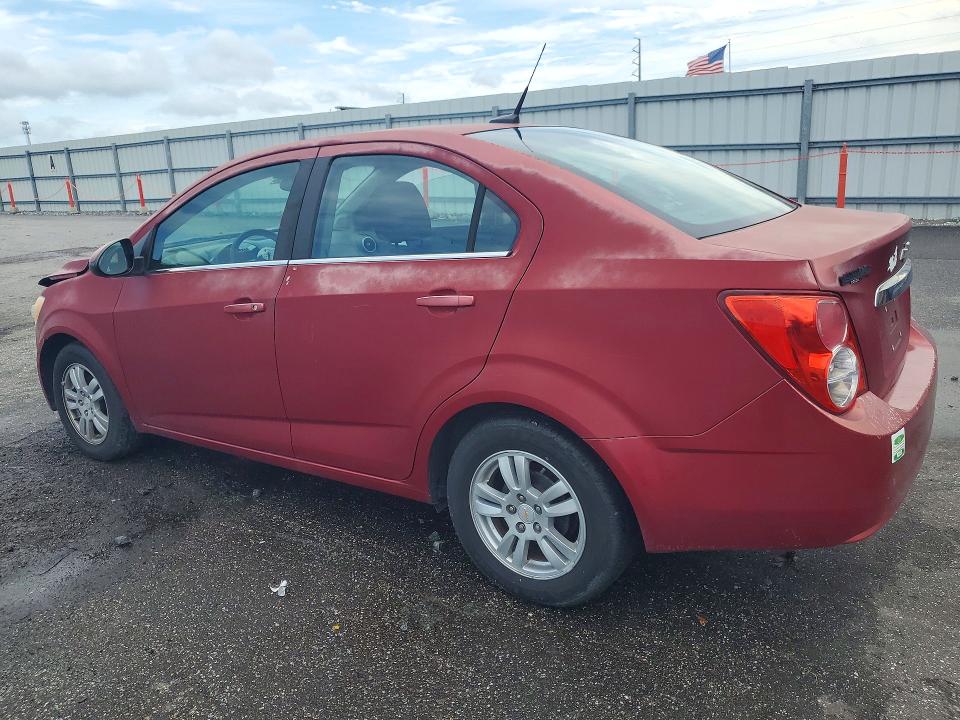 72389776 :رقم المزاد ، 1G1JC5SH8C4166722 vin ، 2012 Chevrolet Sonic مزاد بيع