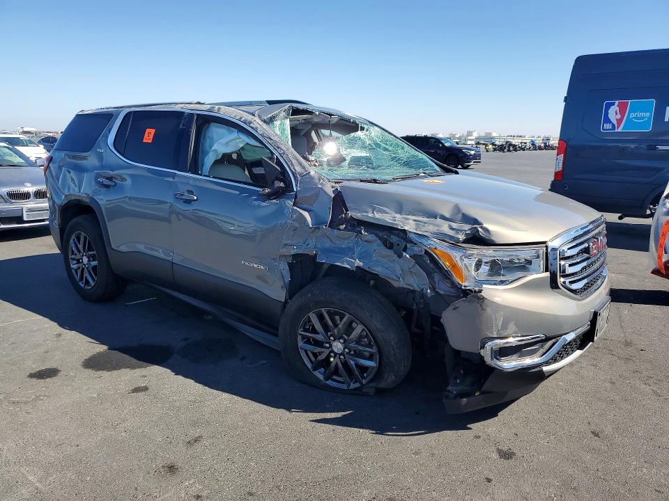 70753436 :رقم المزاد ، 1GKKNMLS0KZ238836 vin ، 2019 Gmc Acadia مزاد بيع