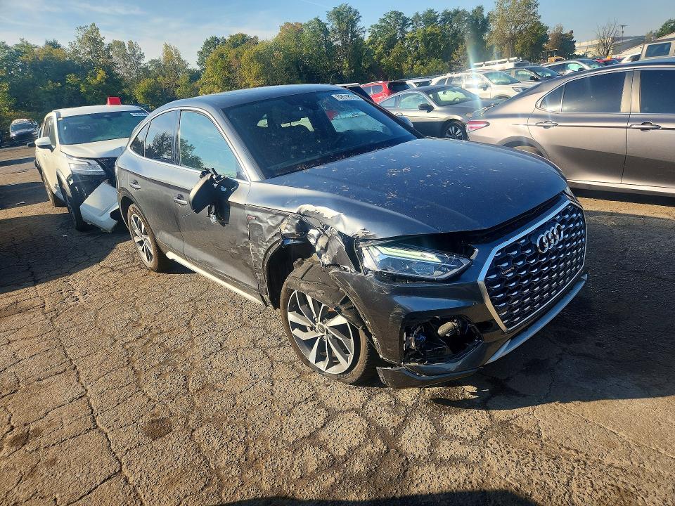 69518316 :رقم المزاد ، WA15AAFY7N2121006 vin ، 2022 Audi Q5 مزاد بيع