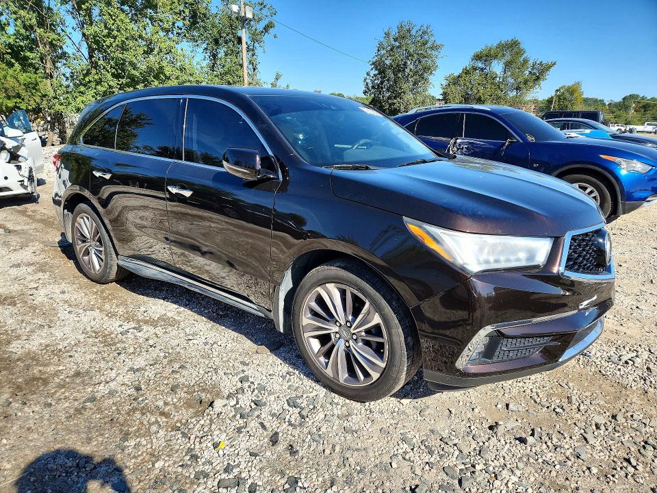 72103636 :رقم المزاد ، 5J8YD4H79JL023164 vin ، 2018 Acura Mdx مزاد بيع