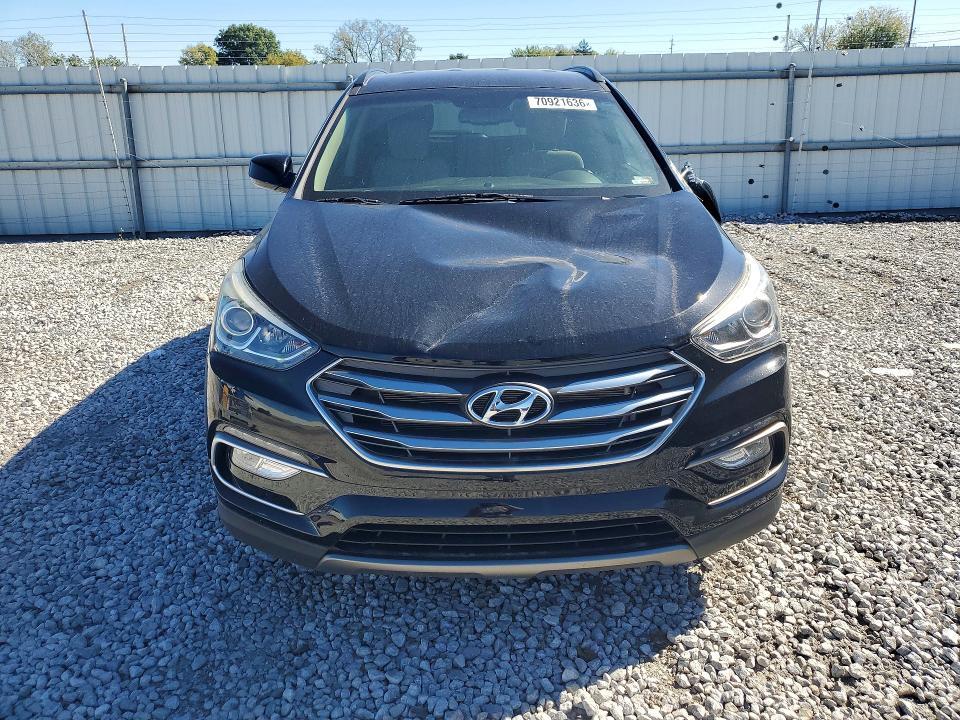 70921636 :رقم المزاد ، 5NMZU3LB2HH007375 vin ، 2017 Hyundai Santa Fe Sport مزاد بيع
