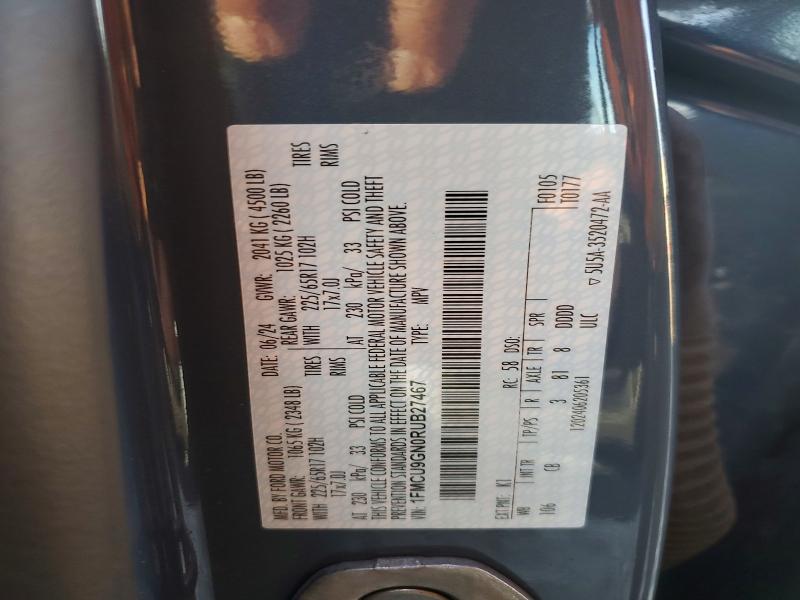 Продажа на аукционе авто 2024 Ford Escape, vin: 1FMCU9GN0RUB27467, номер лота: 71636796