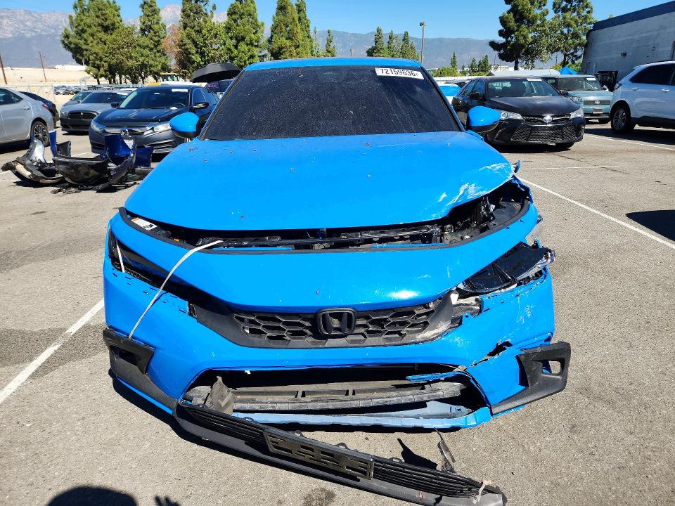 72159636 :رقم المزاد ، 19XFL1H81NE000881 vin ، 2022 Honda Civic مزاد بيع