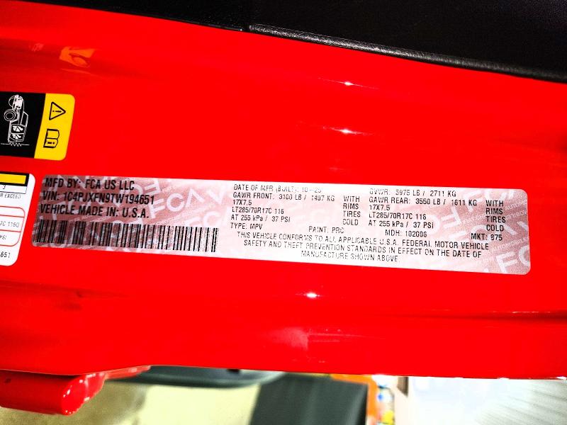 Продажа на аукционе авто 2026 Jeep Wrangler, vin: 1C4PJXFN9TW194651, номер лота: 71904806