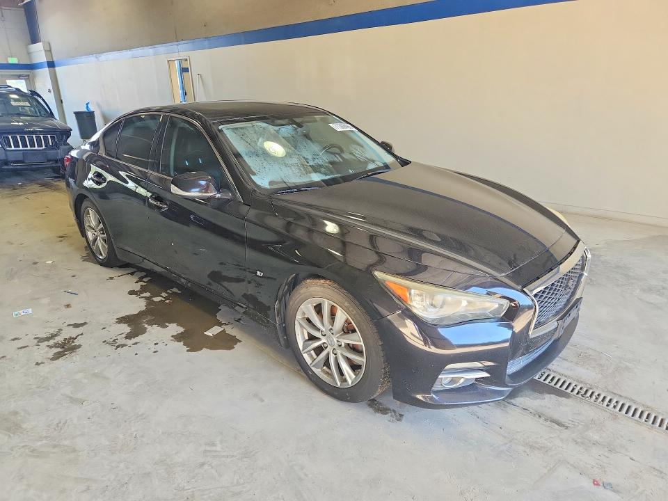 Aukcja sprzedaży 2014 Infiniti Q50, vin: JN1BV7AP3EM690019, numer aukcji: 71368496