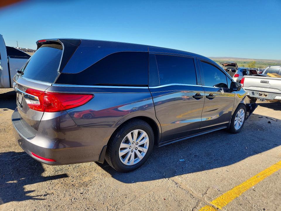 2018 Honda Odyssey მანქანა იყიდება აუქციონზე, vin: 5FNRL6H29JB036098, აუქციონის ნომერი: 71438856