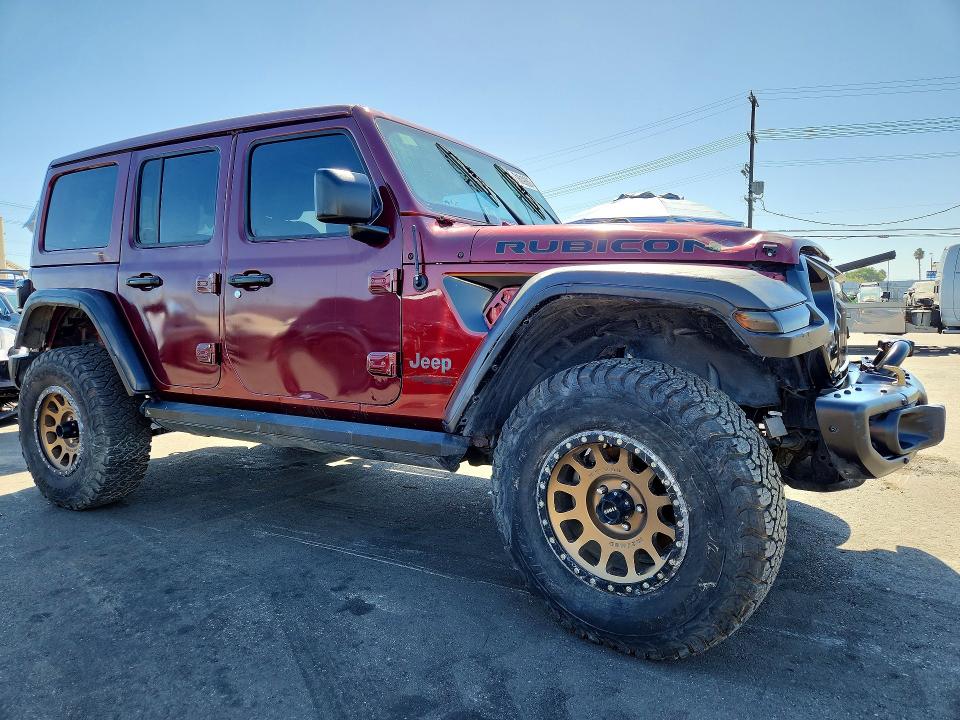 71619366 :رقم المزاد ، 1C4HJXFG6NW150454 vin ، 2022 Jeep Wrangler Unlimited مزاد بيع